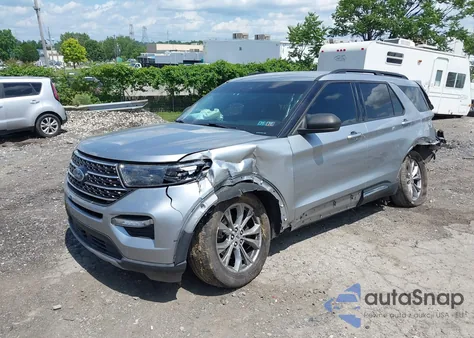 2020 Ford Explorer Xlt z USA, uszkodzony, nr VIN 1FMSK8DH2LGB18141